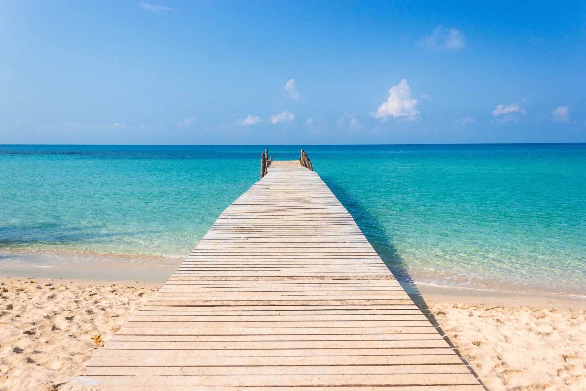 Beautiful beach view